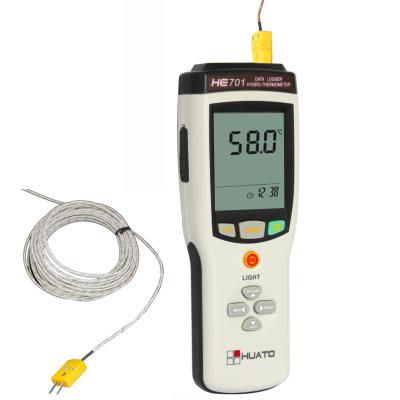 Chine Type de grande précision sonde HE701 léger de soutien 8 d'enregistreur de données de thermocouple à vendre