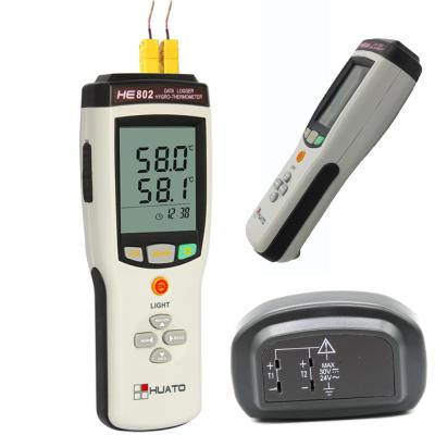 China Handbediend Thermokoppelthermometer/Thermokoppeltemperatuurregistreertoestel Te koop