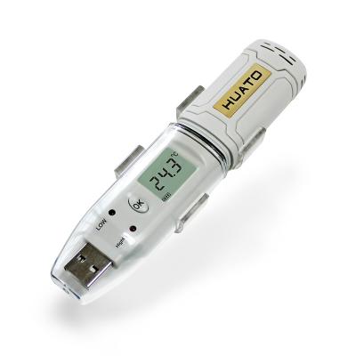 Chine Usb tenu dans la main d'enregistreur de données de pression d'enregistreur de Temp d'Usb 125mm * 28mm * 22mm à vendre