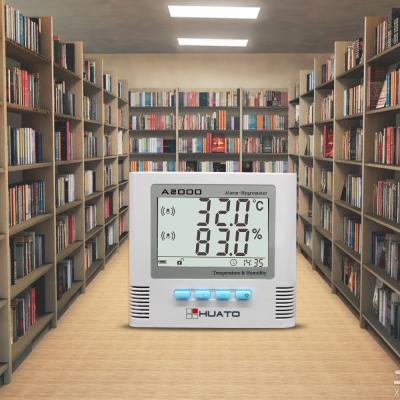 China Innen-Digital-Thermometer-Hygrometer mit LCD-Anzeige ABS Material 330g zu verkaufen