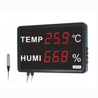 China Grote LEIDENE Kamertemperatuurthermometer, de Digitale Meter van de Thermometervochtigheid Te koop