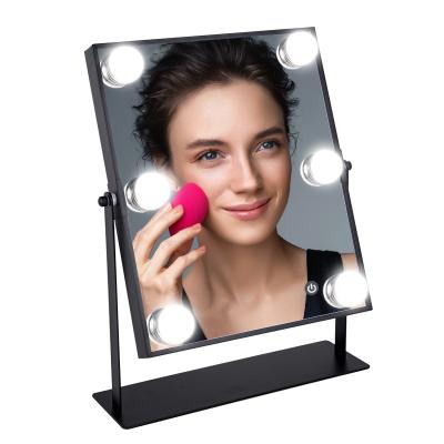 China Cosmetics Makeup Products Lighted Smart Dimmer LED Bulbs Dressing Table Cosmetic Dressing Make Up Led Mirror GMH1505 for sale