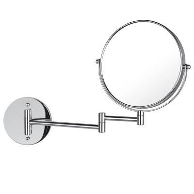 China 10x Magnifying Magnifying 8 inchTwo-sided Bathroom Ornamental Mirr GMJ833 LED Chrome Mirror Modern Brass Wall Mounted Bathroom Accessories for sale