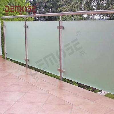 China Modern Chinese Outdoor Exterior Glass Balustrade | Balcony Glass Balustrade| stair glass balustrade for sale