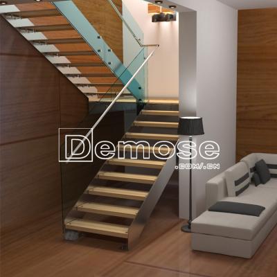 China Indoor Internal Stairs Residential Modern Stairs For Outdoor Kit Cantilever Stairs for sale