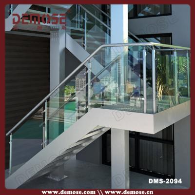 China Staircase Indoor Prefab Steel Stringers Modern Stairs For Outdoor Kit Cantilever Stairs for sale