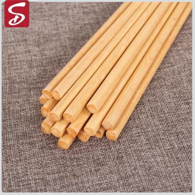 China Viable Custom Wooden Chopsticks Mahogany Household/Hotel Unpainted No Wax Chopsticks With Gift Box Logo for sale