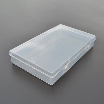 China Recycled Materials 180*110*30mm Plastic Storage Box With Lid for sale