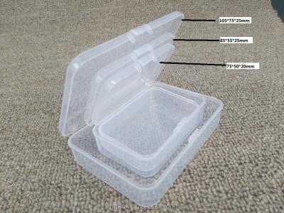 China 81*51*22mm Recyclable PP Storage Container Box for sale