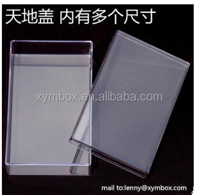 China Small Recyclable Hard Plastic Packaging Box for sale