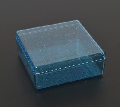 China Recyclable plastic box with glitter for sale