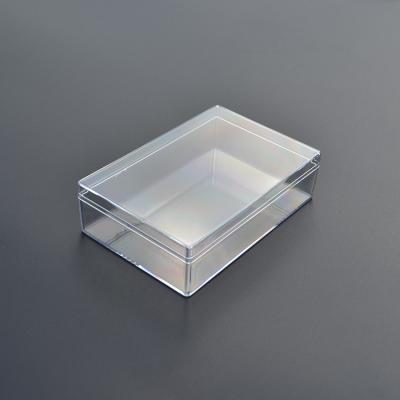 China New Recyclable Clear Plastic Packaging Box Custom Clear Plastic Box Storage Box for sale