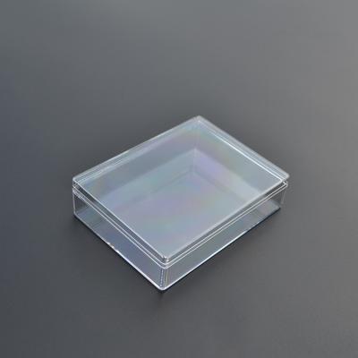 China Plastic Rectangle Pen Packing Box 80*60*20mm Small Recyclable for sale