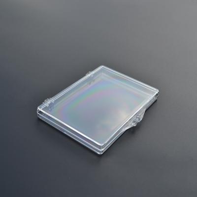 China Recyclable Wholesale Clear Plastic Business Card Boxes 93*68*10mm for sale