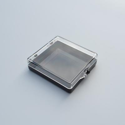 China Recyclable Plastic Storage Boxes Hinge Lids Containers for sale