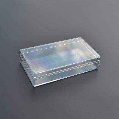 China Recyclable Clear Hard/Rigid Plastic Playing Card Box for sale