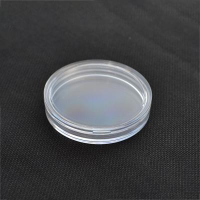 China Recyclable Clear Round Plastic Packing Crate Hard Plastic Box for sale