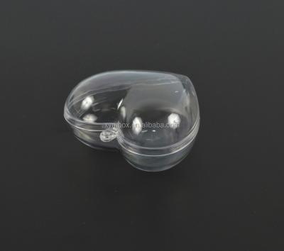 China Recyclable Clear Plastic Heart Shaped Candy Chocolate Box for sale