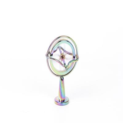 China High Quality Zinc Alloy Colorful Fingertip Toy Metal Gyroscope New Arrivals Metal 2021 for sale