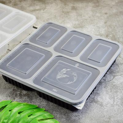 China Factory Direct Supply Disposable Plastic Bento Box Food Boxes Meal Prep Containers For Food Packaging for sale