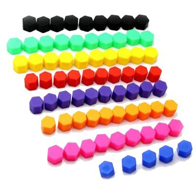 China Car Decor Black Wheel Lock Lug Nut Screw Cover Wheel Lug Nuts Screw Rim Bolt Rustproof Tires Screw Caps Protect Universal Car Decor 11345 for sale