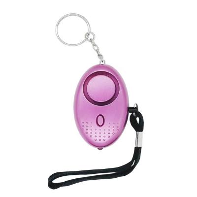 China Personal Safety Tool Self-defense Alarm Self-defense Alarm Security Chain Key Personal Protective Devices For Women for sale