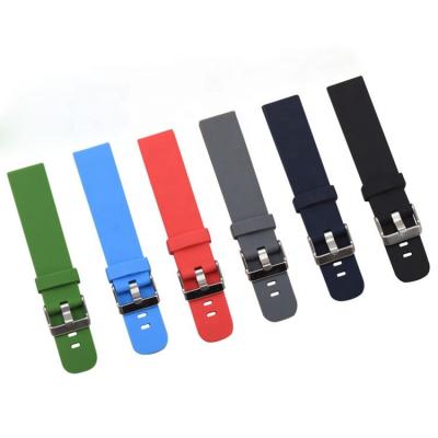 China Watch Straps Fashion Water Resistance Silicone Strap Quick Release Silicone Watch Bands for sale