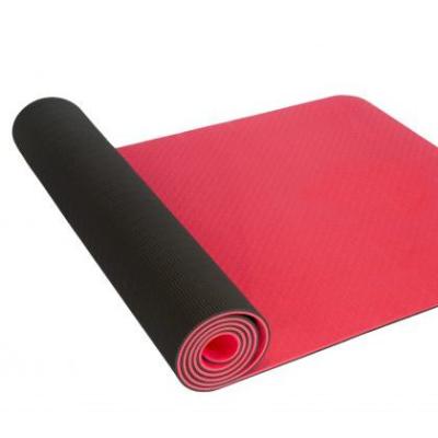 China Nontoxic, Comfortable Exercise Mat Extra Large Red Yoga Eco-Friendly Thick Mat for sale