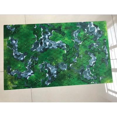 China Premium Printing Custom High Design Print Forest Neoprene Battle Mats for sale