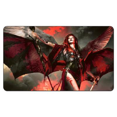 China Custom Card Game Playmats MTG Sohappiness Rubber Gaming Playmats for sale