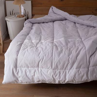 China Allergy Customized Microfiber Blanket Quilted Bed Quilt Quilted Inner Blanket Duvet for sale