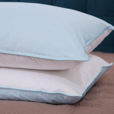 China Folded Down Alternative Micro Fiber Cotton Cooling Pillow Cheap Bed Pillows Plush Pillow for sale