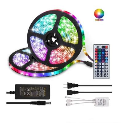 China LANDSCAPE factory direct low voltage IP65 12V smd2835 Wi-Fi smart LED strip kit compatible with Alexa led RGB strip light for sale