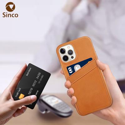 China Full Style Custom Shockproof Wrapped Genuine Leather Phone Case For iPhone 13 for sale