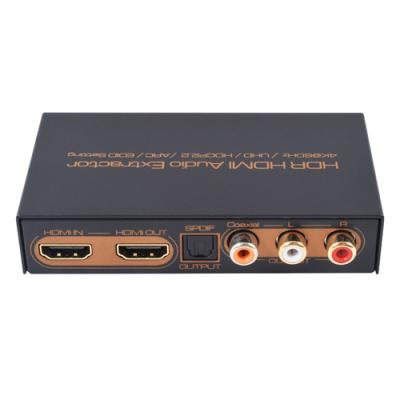 China included audio & HDR HDMI Extractor 4K@60Hz /UHD/HDCP2.2/ARC/ EDID Audio Arrangement for sale