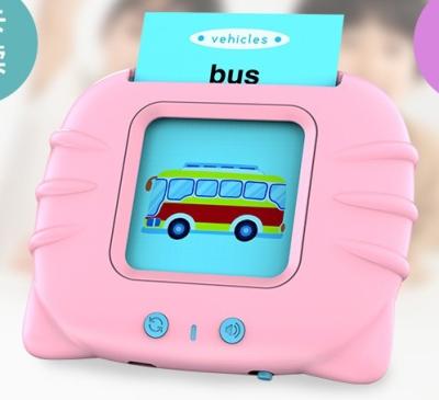 China Hot-selling Amazon Educational Card Machine Toy Early Education Machine English Electronic Flash Cards Spell Learning Toys for sale