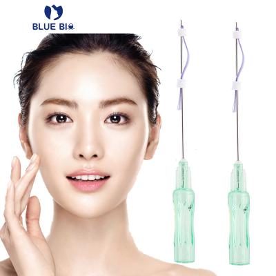 China Remove wrinkle korea manufacturer 21G 23G pdo pointed thread mono screw body lifting pdo multiple thread multi pointed pdo thread for eyes for sale