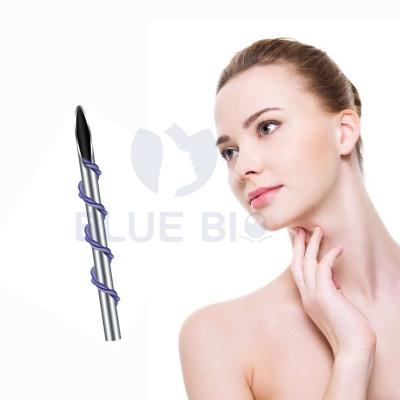 China Remove Wrinkle Face Lifting Bio CE Blue 27G 30Mm Fio Pdo Liso Medical Soft Face Lift Aging Anti Wrinkle Pdo Thread Tornado Screw for sale