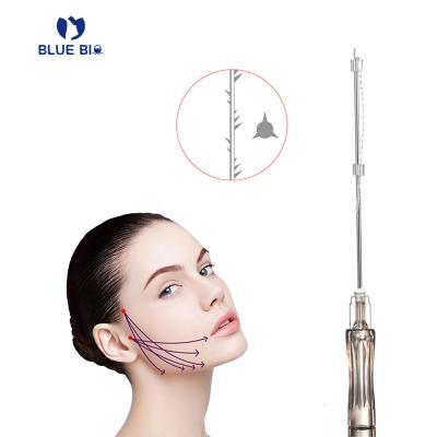 China Remove wrinkle face lift maker 3d fox eye eyebrow lift maker barbed meso pcl tooth wire blunt lift for sale