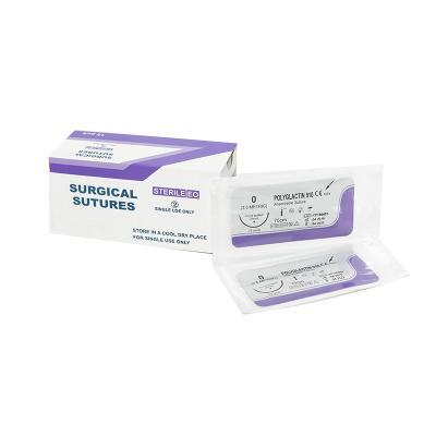 China PGA 910 Polyglactin Absorbable Polyglicolic Acid Surgical Suture Surgical Suture for sale