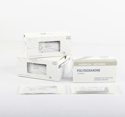 China Sterile Surgical Suture NL Polypropylene Monofilament Sutures Nylon PDO Pga Silk Chromic Single Hose With Needle for sale