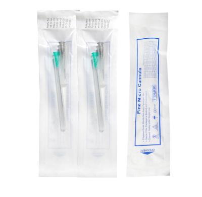 China Injection Individually Bundled Flexible Medical Blunt Tip Filler Cannula Needles For Less Pain Discomfort for sale