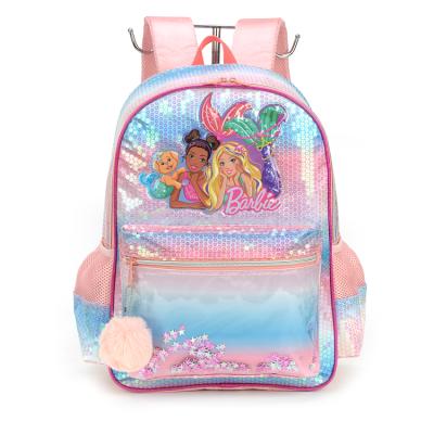 China Other factory direct sales cartoon fashionable beauty sequins pink children girls backpack school bags for woman for sale