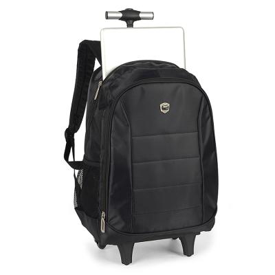 China Other Rolling Rolled 1680D Polyester Multifunctional Business Travel Men Laptop Trolley Backpack for sale