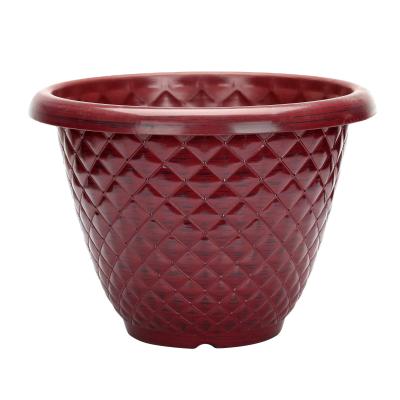 China Wholesale high quality vintage diamond bubble round decoration CLASSIC 11 inch 13 inch garden flower pot for sale