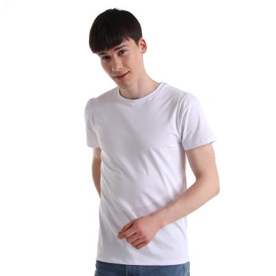 China 2021 High Quality Professional Homme Anti-wrinkle T-shirt Printing Casual Men's Short Sleeve Tops for sale