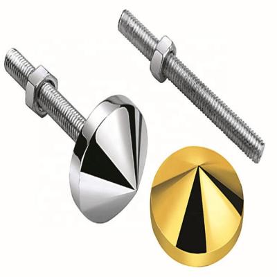 China Modern Tapered Mirror Nail Screw Decoration Nail Fixing Fixture For Furniture for sale