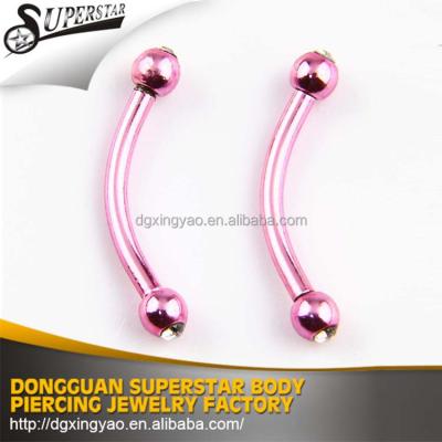 China New Design 316l Titanium Stainless Steel Eyebrow Piercings for sale