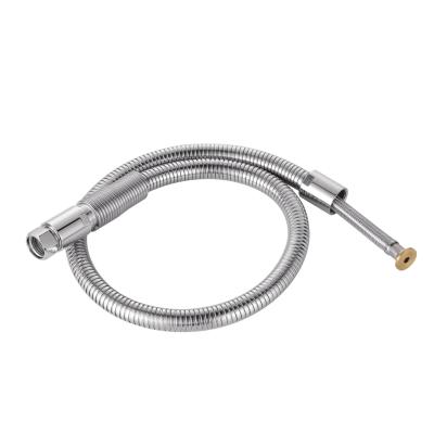 China QiangYing Washing Machine Stainless Steel Chrome Plated Modern Durable Brass Hose Pipe for sale