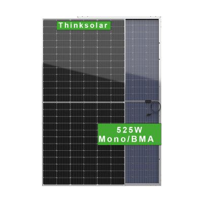 China High Efficiency Thinksolar 5bb 9bb Perc PV Panel 525W 530W 535W 540W Mono Panel Waterproof Home Power Mono Solar Panels Use for sale